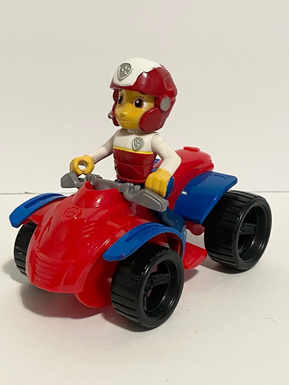Paw Patrol Ryder Rider Figure Rescue ATV 4 Wheeler Vehicle 4” Red Car Toy
